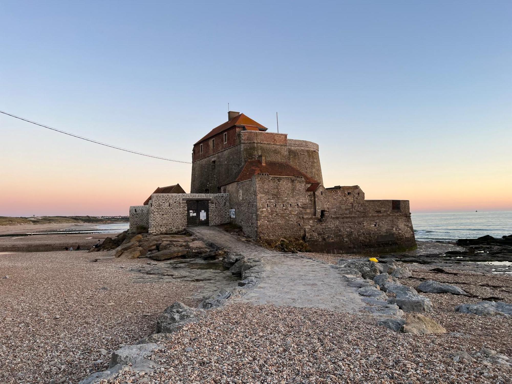 Maison En Bord De Mer Ambleteuse Exterior foto